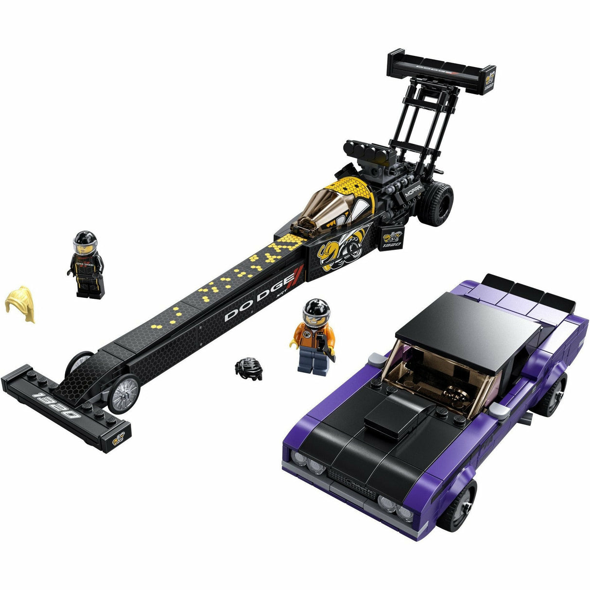Lego® | 76904 | Mopar Dodge//SRT Dragster & 1970 Dodge Challenger
