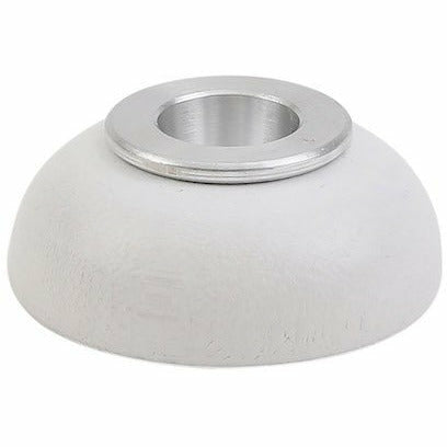 Ahrens | Kerzenständer mit Alu Einsatz weiß