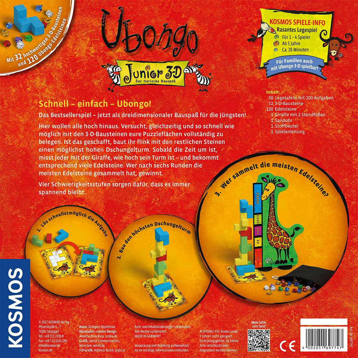 KOSMOS | Ubongo Junior 3-D