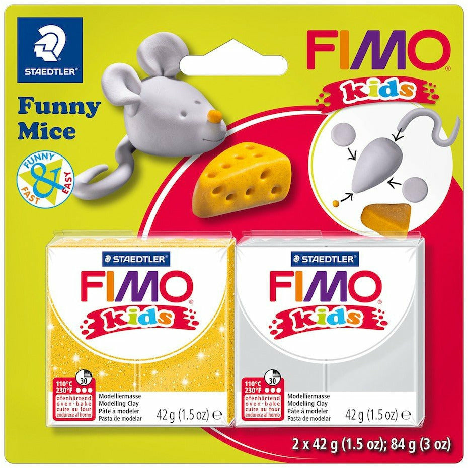 FIMO Kids kits funny mice