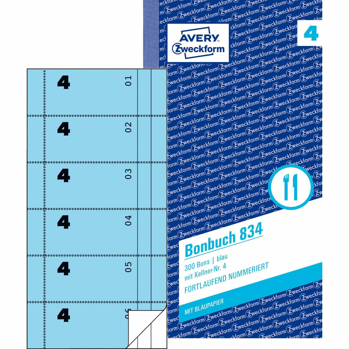 Avery-Zweckform | Bonbuch | 834