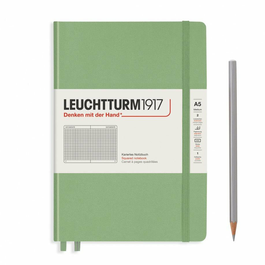 Notizbuch Medium (A5), Hardcover, 251 nummerierte Seiten