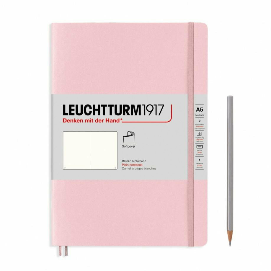 Notizbuch Medium (A5), Hardcover, 251 nummerierte Seiten