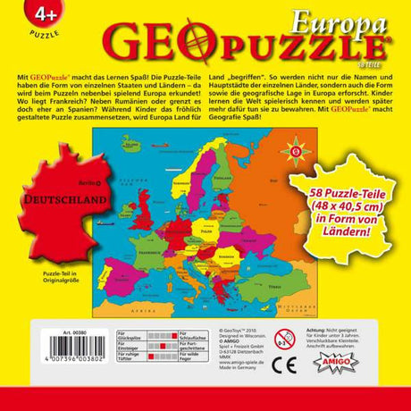 GeoPuzzle - Europa