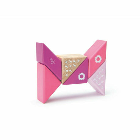 6 Magnetische Holzbausteine Katze