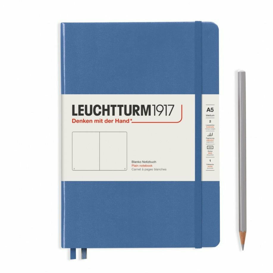 Notizbuch Medium (A5), Hardcover, 251 nummerierte Seiten