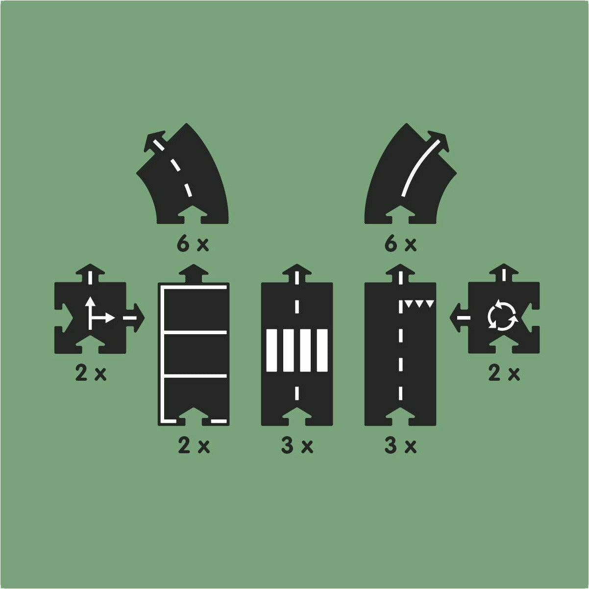 waytoplay | Highway | 24 Teile