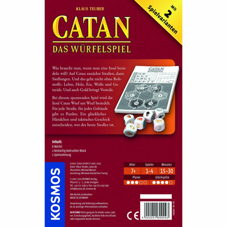 KOSMOS | Catan - Das Würfelspiel