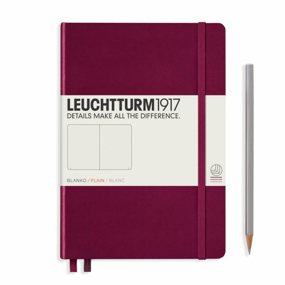 Notizbuch Medium (A5), Hardcover, 251 nummerierte Seiten