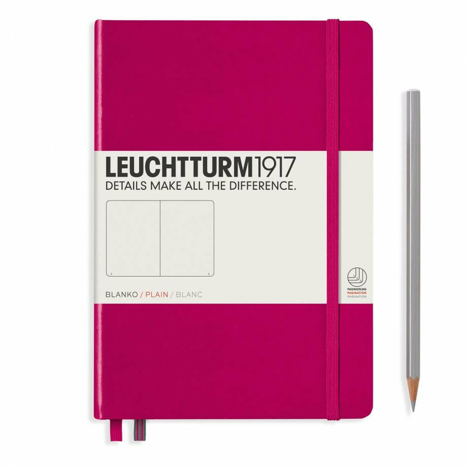 Notizbuch Medium (A5), Hardcover, 251 nummerierte Seiten