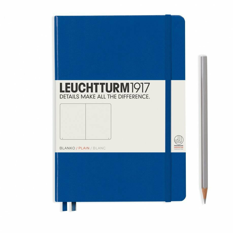 Notizbuch Medium (A5), Hardcover, 251 nummerierte Seiten