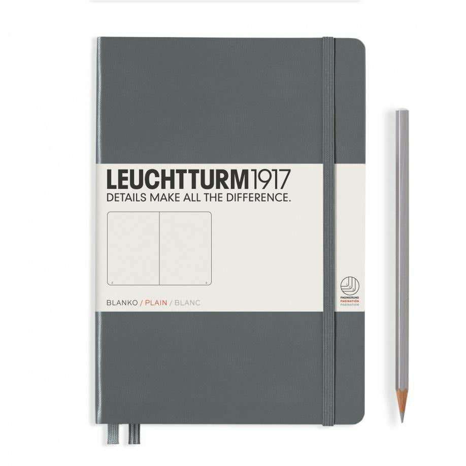 Notizbuch Medium (A5), Hardcover, 251 nummerierte Seiten