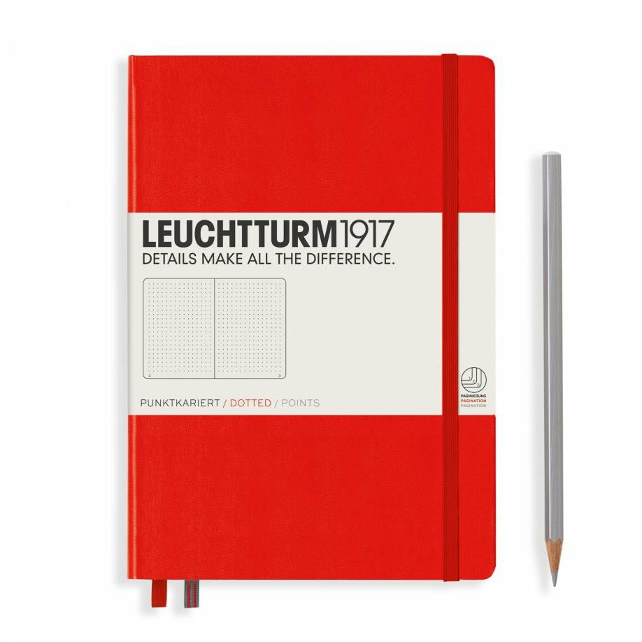 Notizbuch Medium (A5), Hardcover, 251 nummerierte Seiten