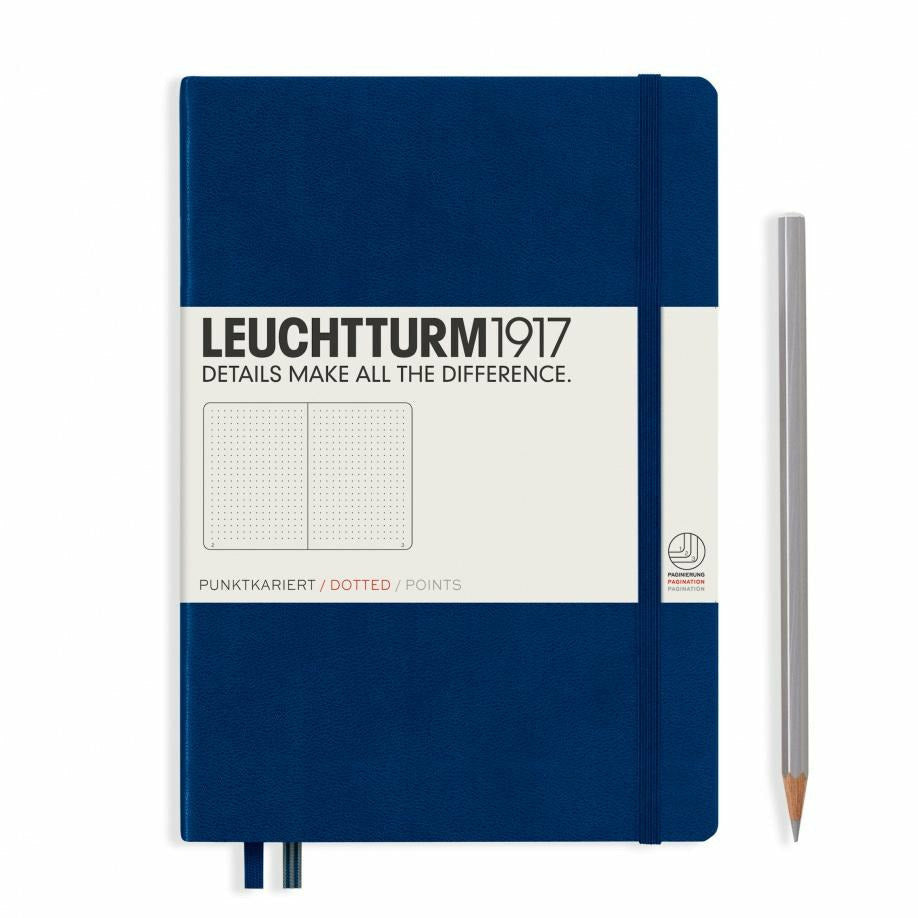 Notizbuch Medium (A5), Hardcover, 251 nummerierte Seiten