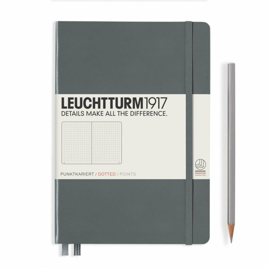 Notizbuch Medium (A5), Hardcover, 251 nummerierte Seiten