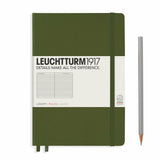 Notizbuch Medium (A5), Hardcover, 251 nummerierte Seiten