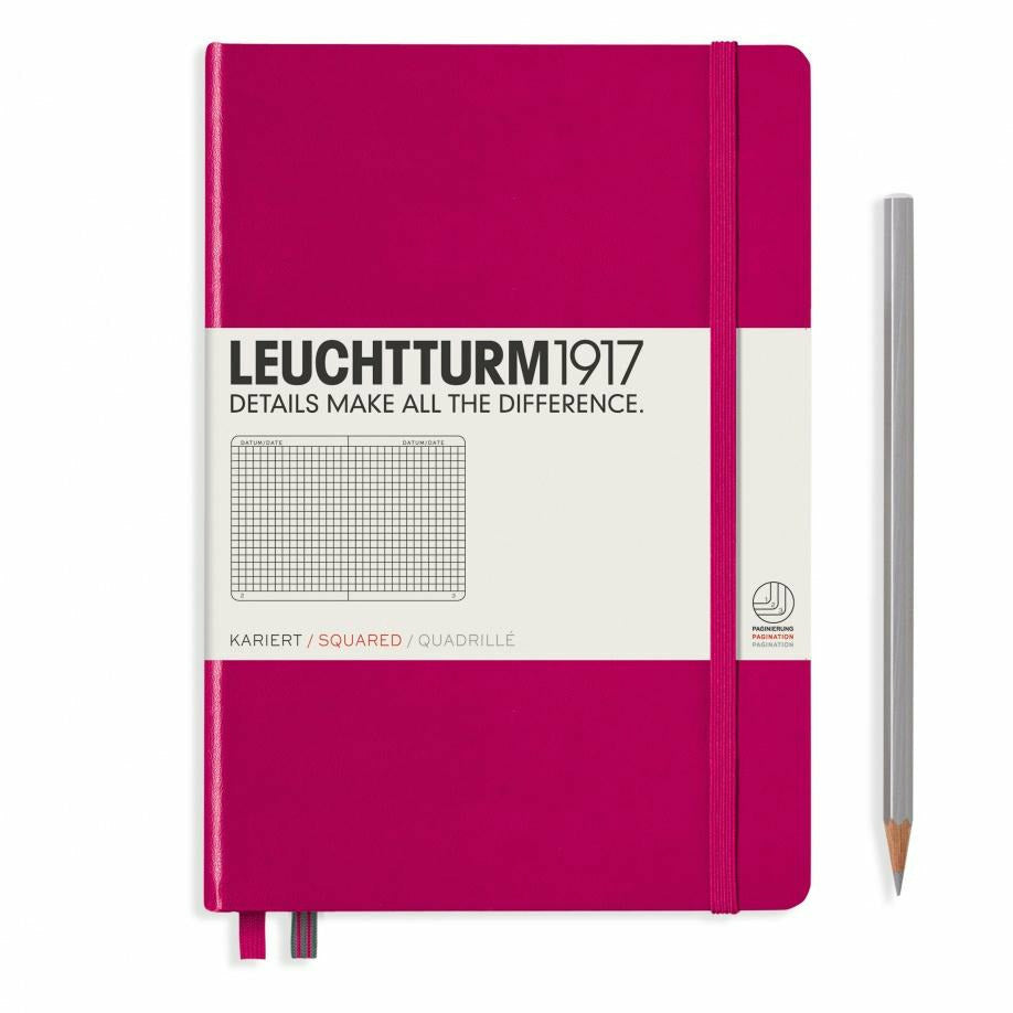 Notizbuch Medium (A5), Hardcover, 251 nummerierte Seiten