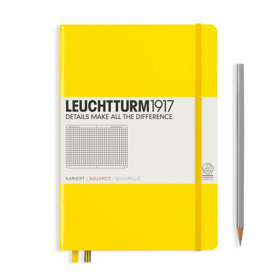 Notizbuch Medium (A5), Hardcover, 251 nummerierte Seiten