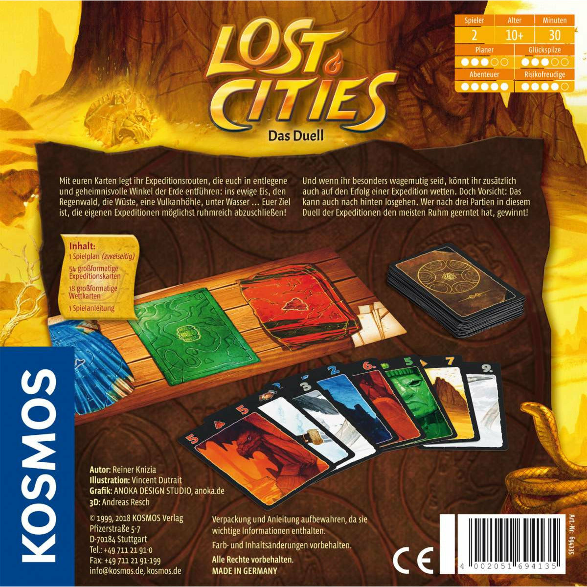 KOSMOS | Lost Cities - Das Duell
