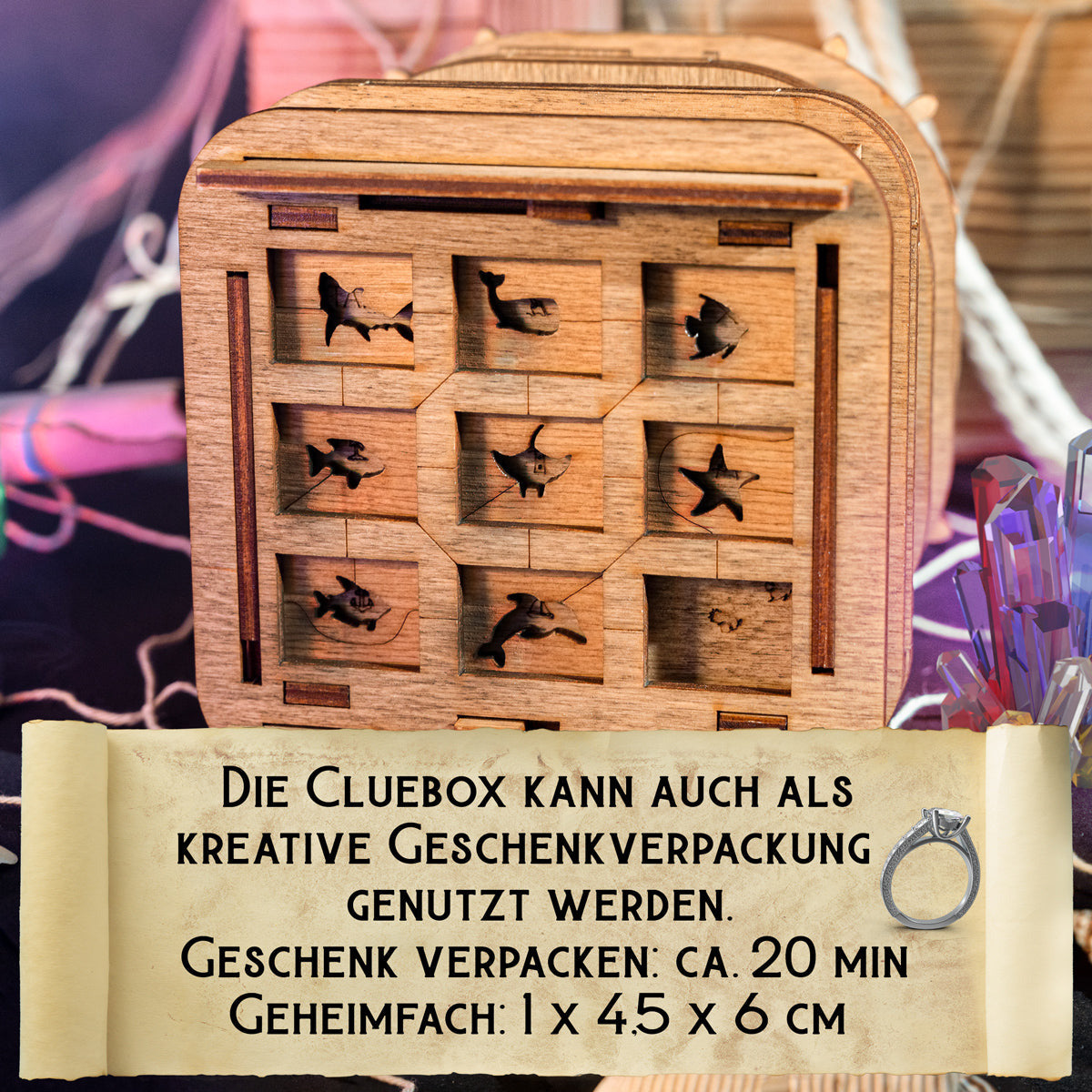 Cluebox | Escape Room in einer Box | Davy Jones' Locker