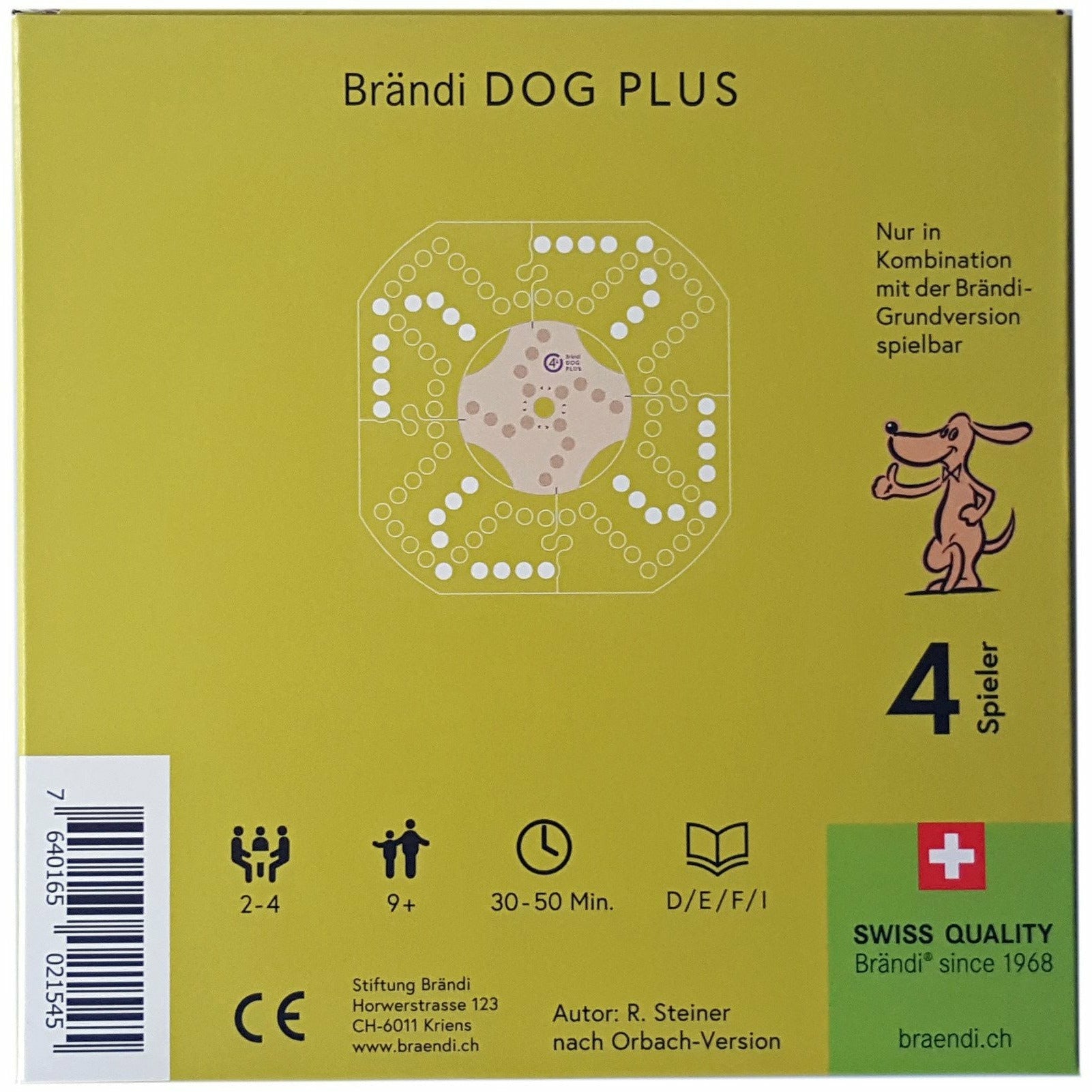 Brändi Dog | Plus - für 4 Spieler