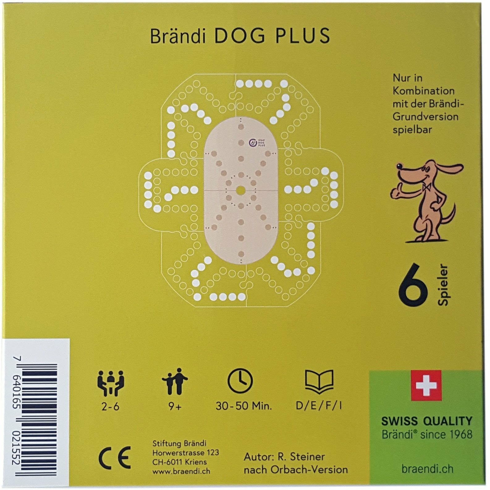 Brändi Dog | Plus - für 6 Spieler