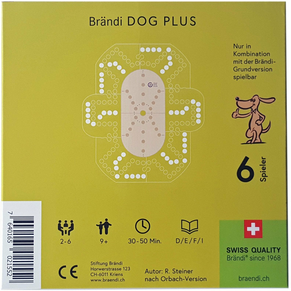 Brändi Dog | Plus - für 6 Spieler