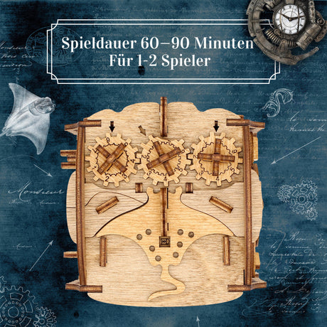 Cluebox | Escape Room in einer Box | Captain Nemo`s Nautilus