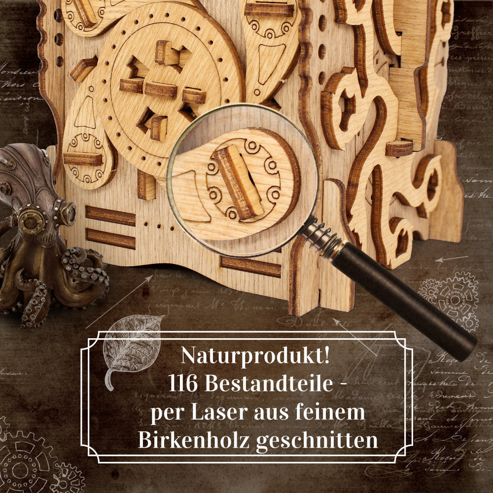 Cluebox | Escape Room in einer Box | Captain Nemo`s Nautilus
