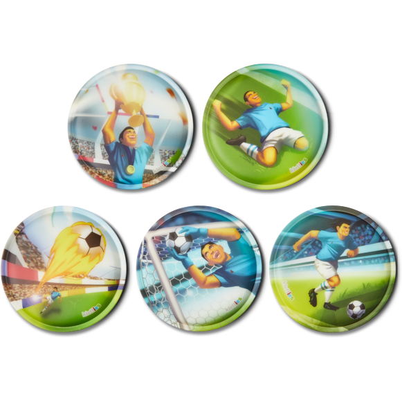 ergobag |  Kletties-Set | Fußballstürmer
