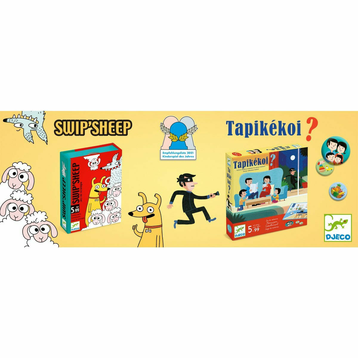 Djeco | Spiele: Tapikékoi -Empfehlungsliste Kinderspiel d. Jahres 2021-