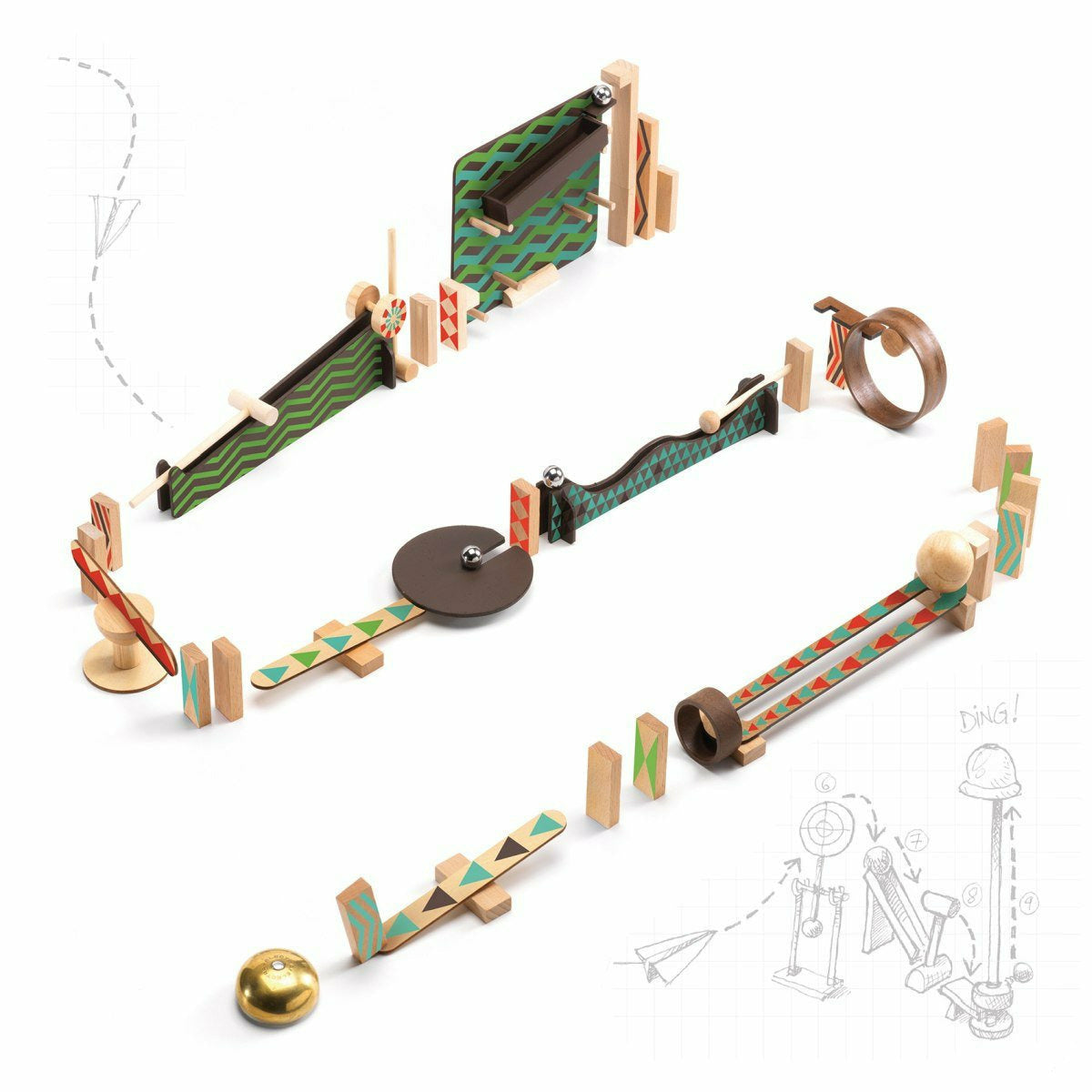 Djeco | Zig & Go 5644: 48 Teile