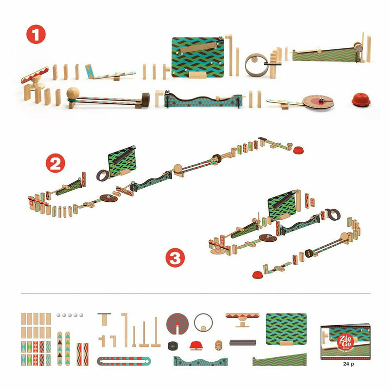 Djeco | Zig & Go 5644: 48 Teile