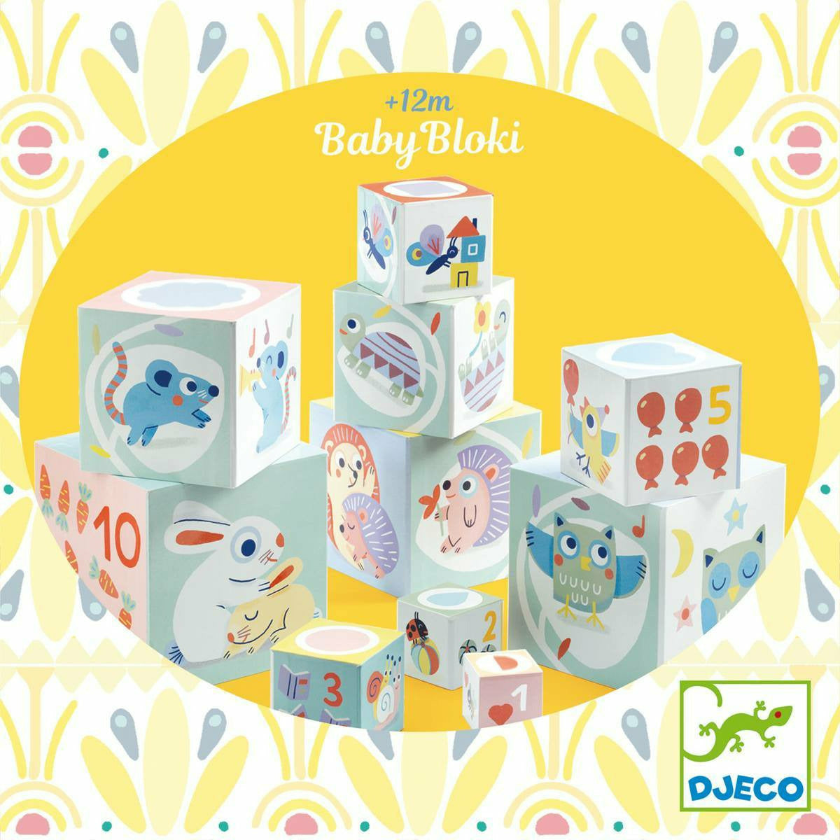 Djeco | Baby white: BabyBloki *