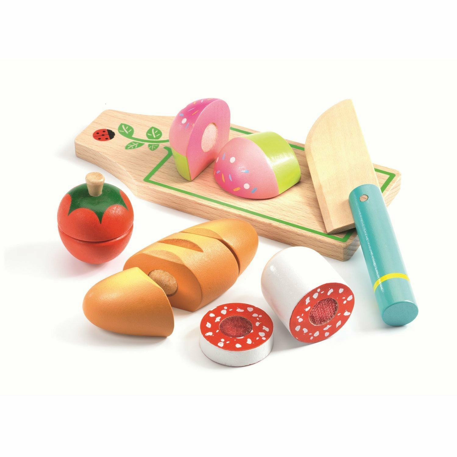 Djeco | Rollenspiel Kinderküche: Mittagessen zum schneiden