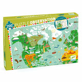 Djeco | Wimmelpuzzle: Weltreise + Booklet - 200 Stk.