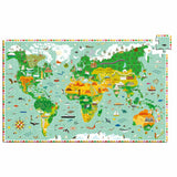 Djeco | Wimmelpuzzle: Weltreise + Booklet - 200 Stk.