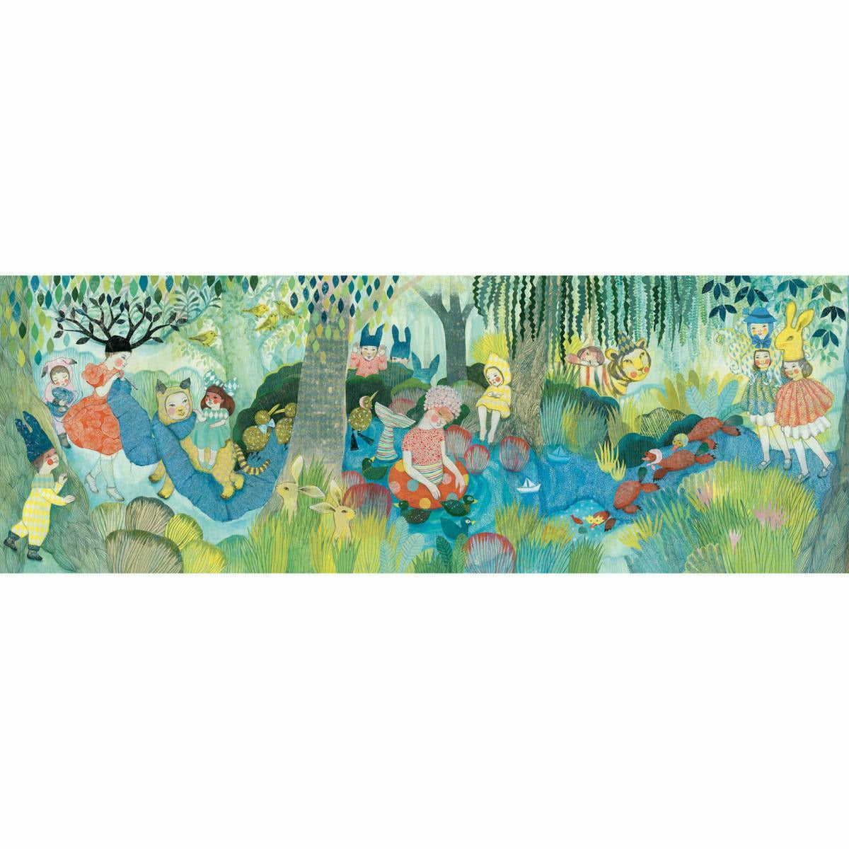Djeco | Puzzle Gallerie: River Party - 350 Teile
