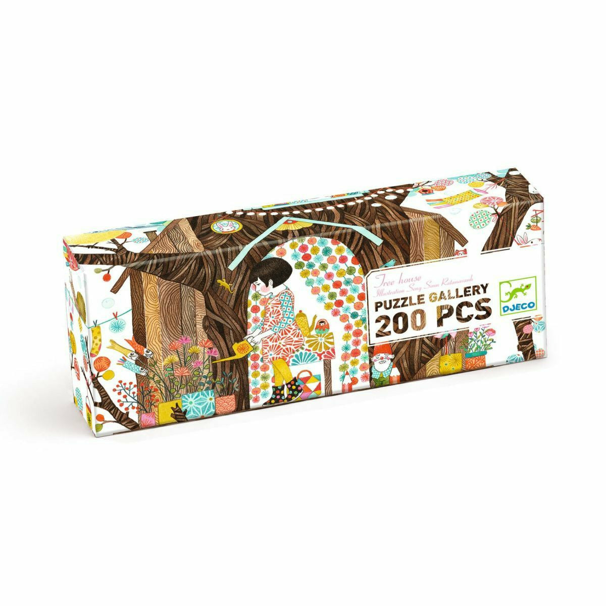Djeco | Puzzle Gallerie: Das Baumhaus - 200 Teile