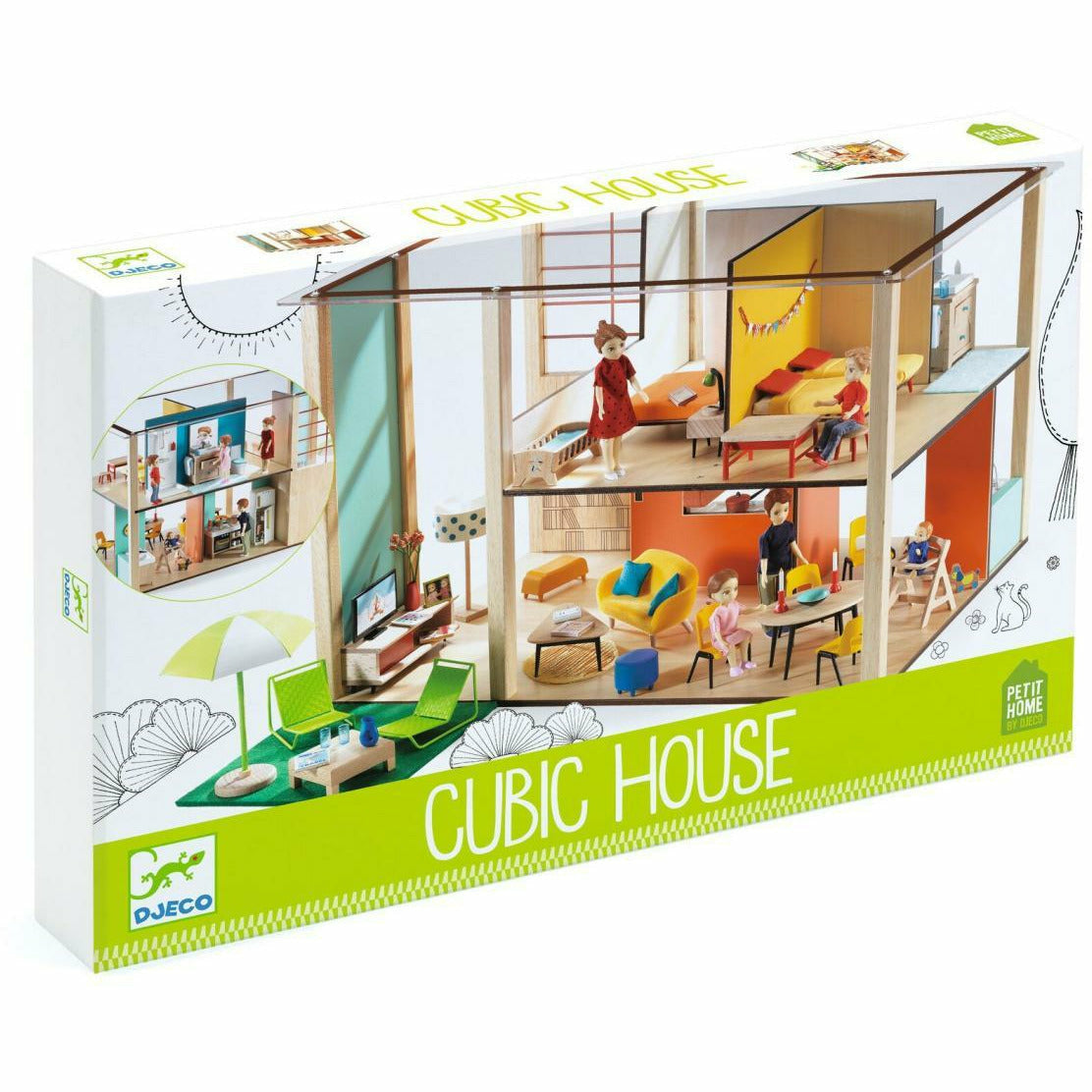 Djeco | Puppenhaus: Cubic Haus