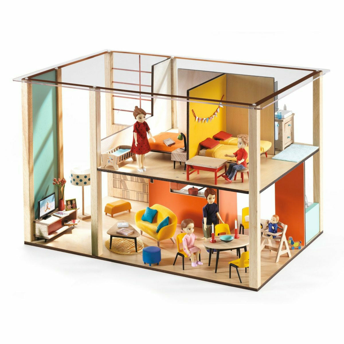 Djeco | Puppenhaus: Cubic Haus