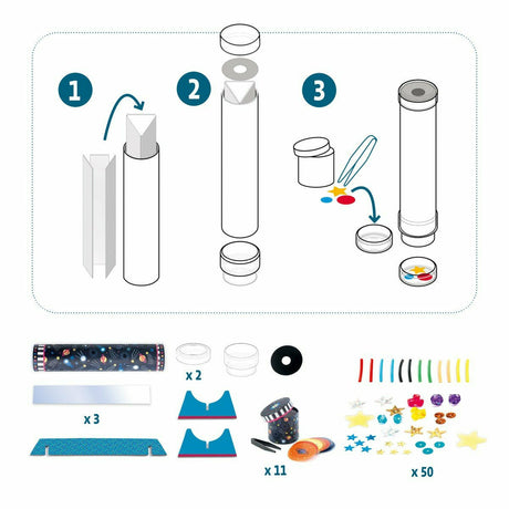 Djeco | Do it yourself: Kaleidoskop Raumfahrt