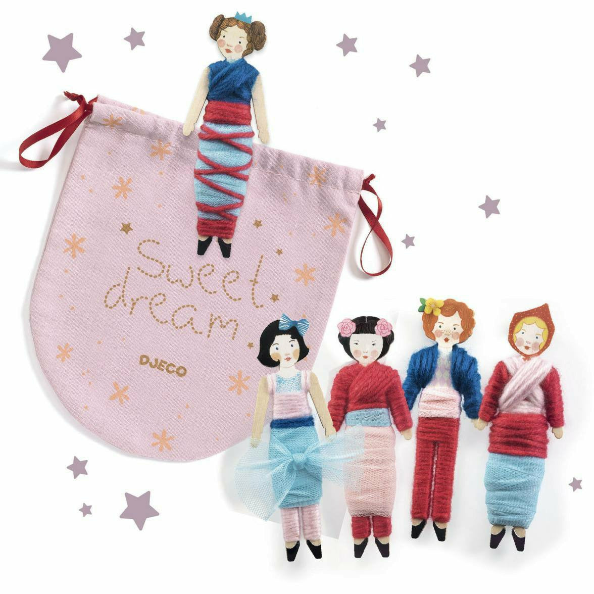 Djeco | Do it yourself: Sorgenpüppchen Sweet night