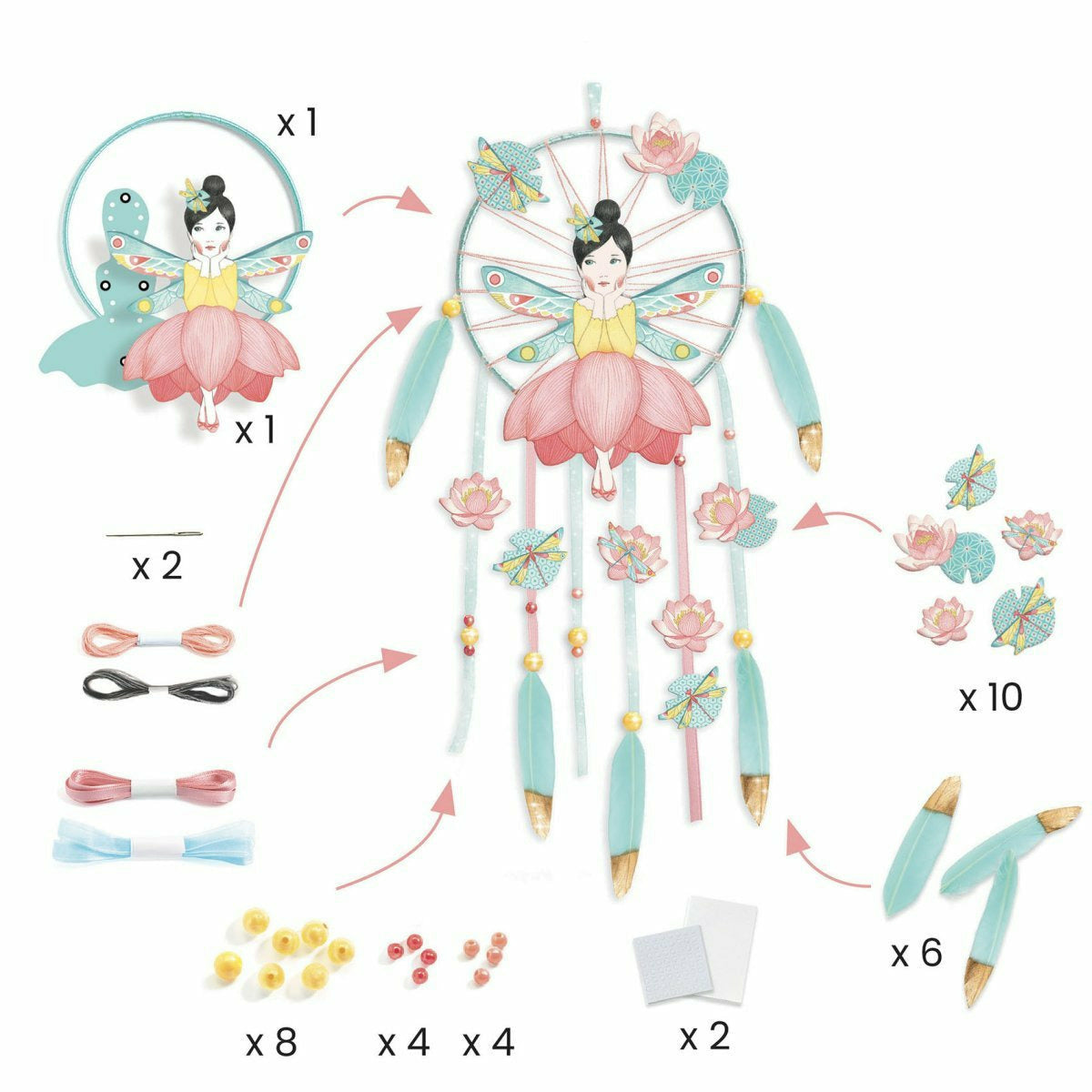 Djeco | Do it yourself: Traumfänger Lotusfee