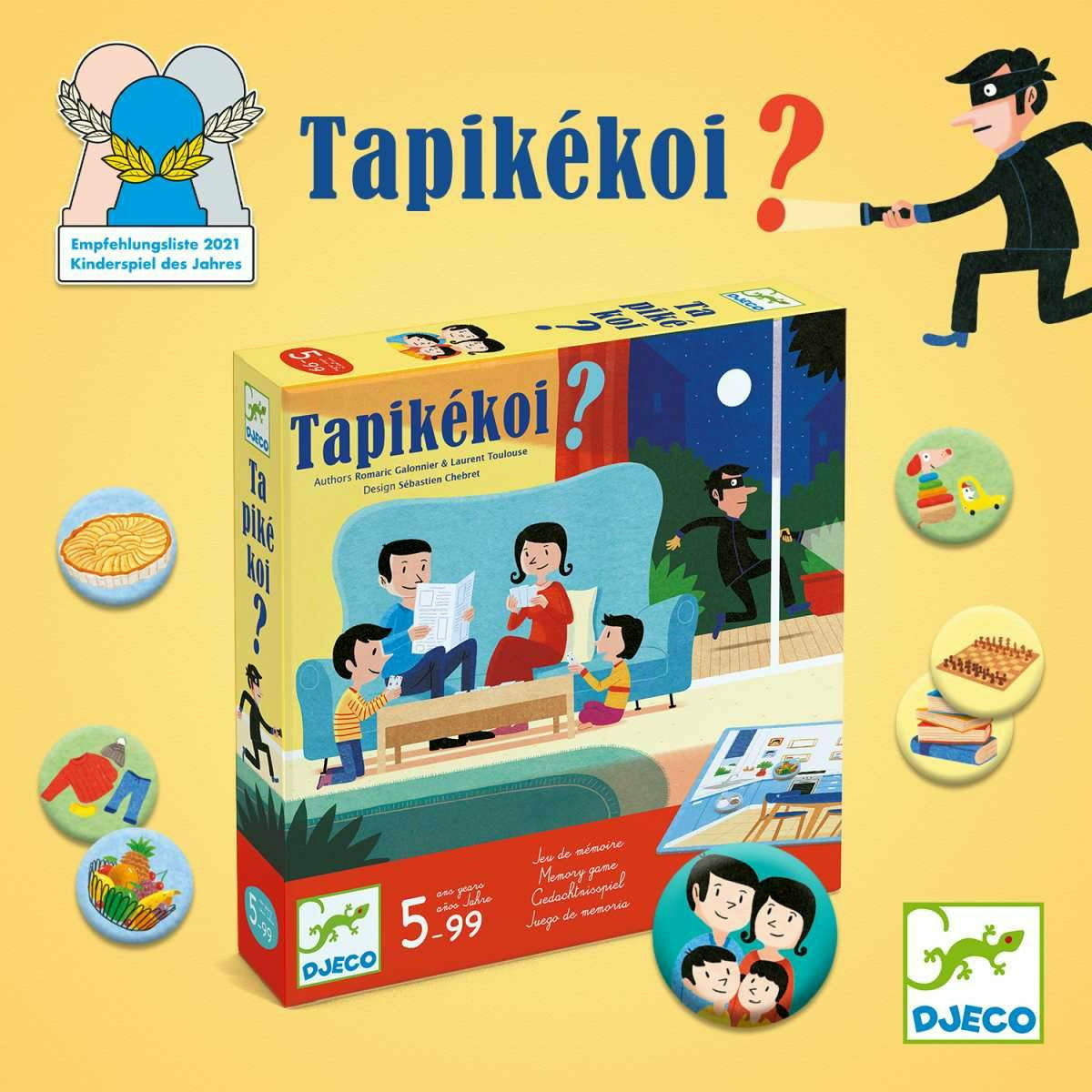 Djeco | Spiele: Tapikékoi -Empfehlungsliste Kinderspiel d. Jahres 2021-