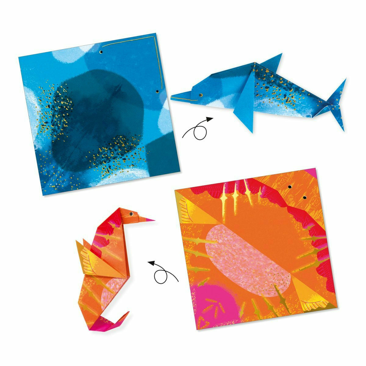 Djeco | Origami: Meerestiere