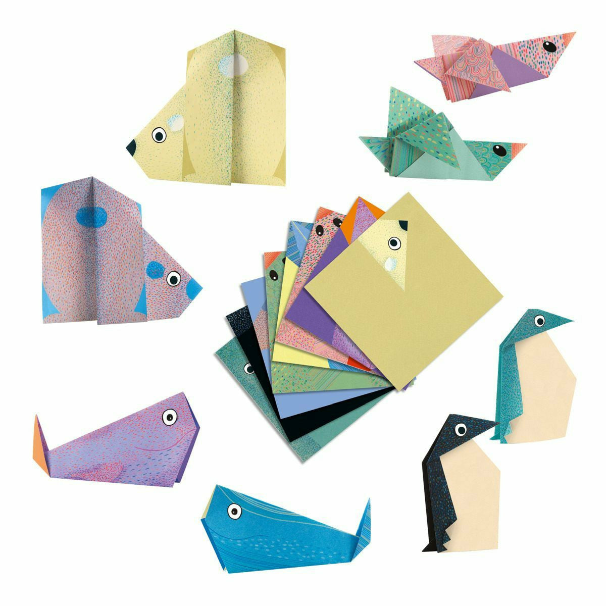 Djeco | Origami: Tiere der Arktis