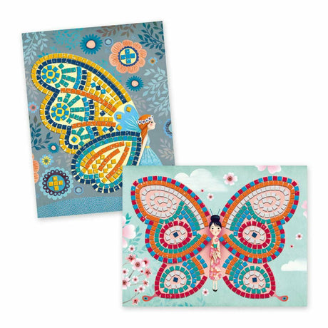 Djeco | Mosaike: Glitzer Schmetterlinge