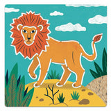 Djeco | Schablonen: Wilde Tiere