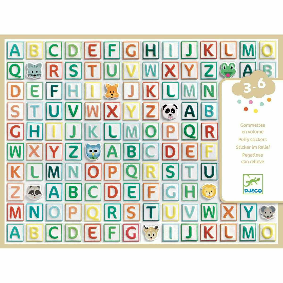 Djeco | Sticker: Buchstaben